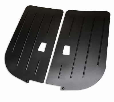 Door panel aluminum front BMW E36 sedan