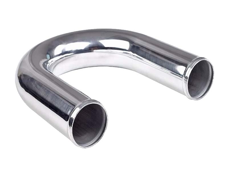 180° aluminum tube 2" Polished
