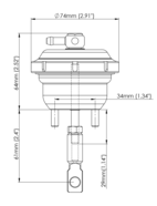 IWG75 Wastegate Actuator Suit Nissan Patrol ZD30DDTi – 7PSI