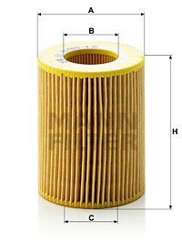 Oil filter BMW M50, M52, M54, M56