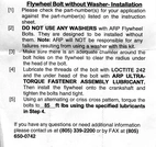 ARP Flywheel bolt Volvo White block