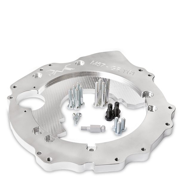 Przekładnia płytowa adaptera BMW M57 3.0D - Nissan Patrol Y61 ZD 30 / Y61 TD42