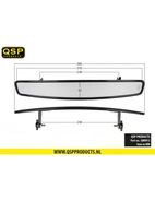 Wide angle rearview mirror