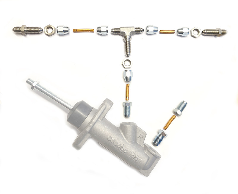 Zestaw przewodów hamulcowych tylnych do hydraulicznego hamulca ręcznego