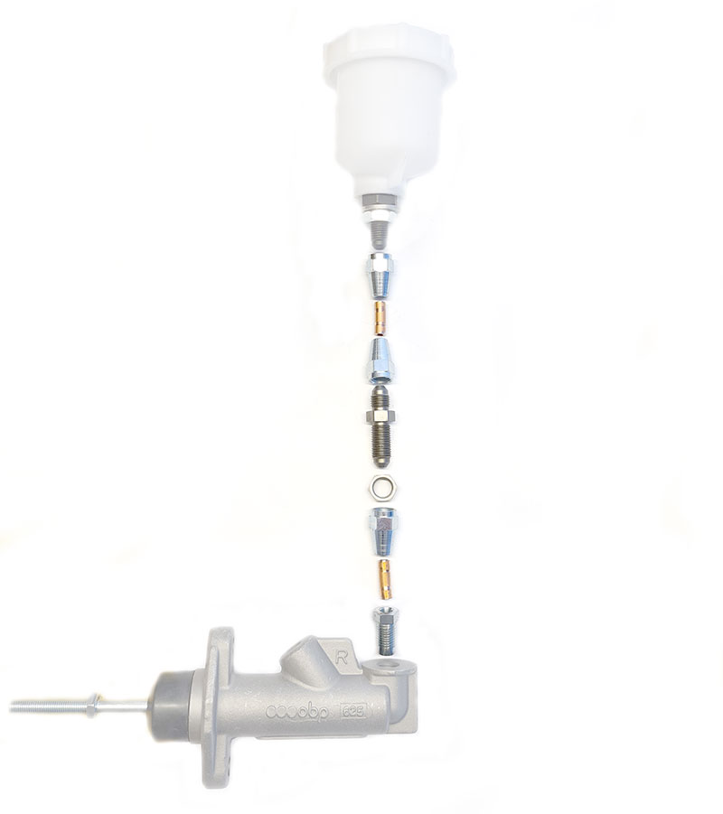 Zestaw montażowy przewodu hamulcowego przejściowego (do grodzi)