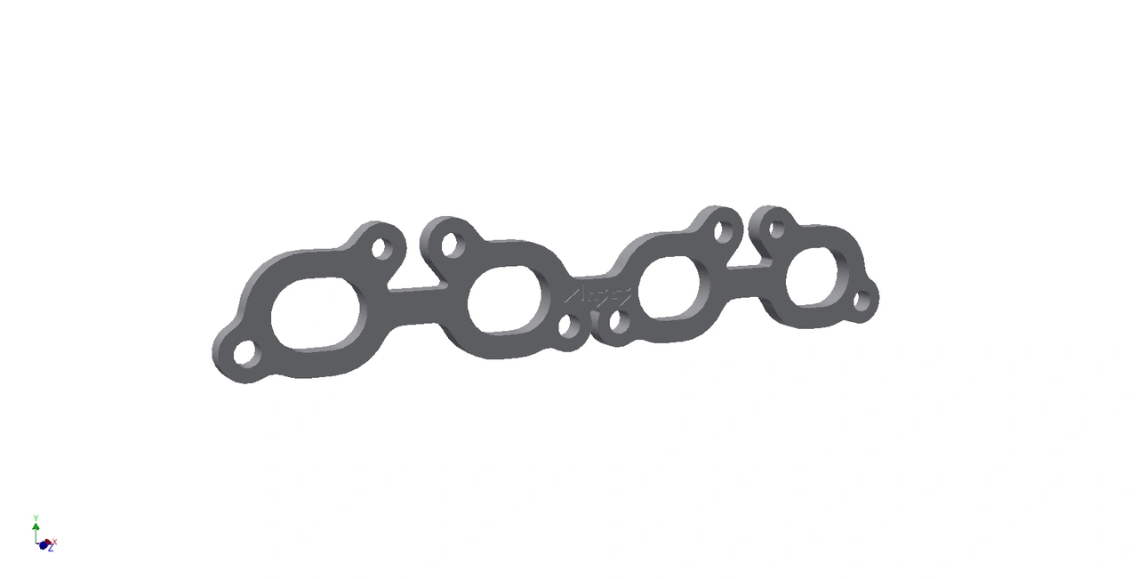 Exhaust flange Nissan 200 - 10mm