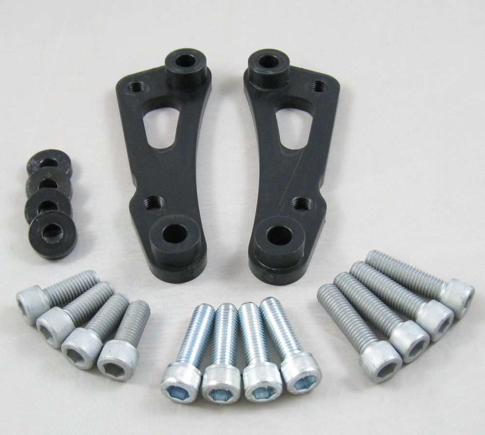 S60R/V70R rear - Nissan S-chassi Brake caliper adapter