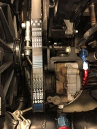 ASS 1JZ / 2JZ Servo bracket with belt stabilization tensioner